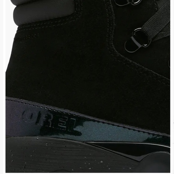 Brand New Black Sorel Suede Kinetic Conquest Boots - Picture 5 of 10